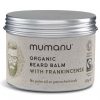 Mumanu Organic Beard Balm With Fairtrade Ingredients - Frankincense & Mandarin